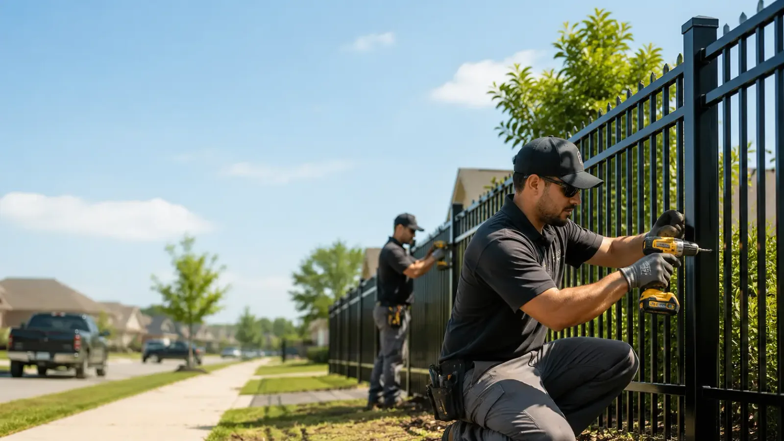 Metal Fence Installation in Monmouth, IA